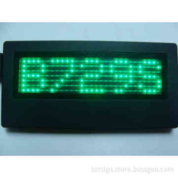 Green Color LED Name Badge (BST729TSPG)